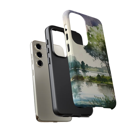 Summer Day by the Lake - Impact Resistant Phone Case